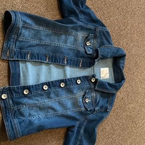 Jacket a little cropped for young girls